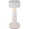 Miniatyrbilde 5 av Hvit Aludra Oppladbar Bordlampe