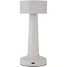 Miniatyrbilde 2 av Hvit Aludra Oppladbar Bordlampe