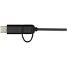 Miniatyrbilde 1 av Solid svart Smart RCS Resirkulert Magnetisk 5-i-1 Ladekabel 65W 100 cm