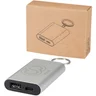 Miniatyrbilde 5 av Sølv Arcturus Resirkulert Aluminium 2000 mAh Powerbank med Nøkkelring