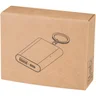 Miniatyrbilde 6 av Sølv Arcturus Resirkulert Aluminium 2000 mAh Powerbank med Nøkkelring