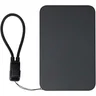 Miniatyrbilde 1 av Solid svart Smart 5000 mAh Magnetisk Resirkulert Plast Powerbank med Nøkkelbånd