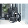 Miniatyrbilde 9 av Solid svart Aqua GRS RPET Vannavstøtende 35L Weekendbag