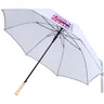 Miniatyrbilde 7 av Hvit Norman 30" RPET Automatisk Stormsikker Paraply