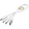 Miniatyrbilde 2 av Hvit Troup 4-i-1 Ladekabel
