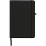 Miniatyrbilde 1 av Solid svart Noir Medium PU-Lær Notatbok