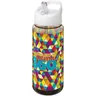 Miniatyrbilde 2 av Rød/Solid svart H2O Active® Octave 600 ml Tritan Tut Lokk Sportsflaske