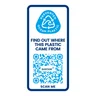 Miniatyrbilde 2 av Blå/Blå H2O Active® Eco Treble 750 ml Skru Lokk Drikkeflaske