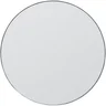 Miniatyrbilde 1 av Solid svart Brite-Mat® Resirkulert Dekkmateriale Rund Glassbrikke