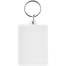 Miniatyrbilde 1 av Transparent klar Vito C1 Rektangulær Nøkkelring