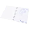 Miniatyrbilde 3 av Hvit Desk-Mate® Wire-o A5 Notisbok med PP-omslag