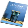 Miniatyrbilde 4 av Hvit Desk-Mate® A5 Notatbok med Spiral