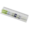Miniatyrbilde 1 av Hvit Sticky-Mate® Resirkulerte Klistrelapper med Trykt Linjal