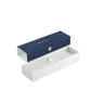 Miniatyrbilde 3 av Solid svart Waterman Allure Blått Blekk Kulepenn og Rollerpenn Pennesett