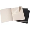 Miniatyrbilde 4 av Solid svart Moleskine Cahier Journal XL Linjert Notatbok