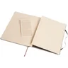 Miniatyrbilde 4 av Solid svart Moleskine Classic XL Ulinjert Notatbok med Stivt Omslag