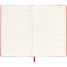 Miniatyrbilde 5 av Myrtgrønn Moleskine 12M Kalender L med Dagsoversikt Med Hardt Omslag