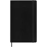 Miniatyrbilde 1 av Solid svart Moleskine 12M Kalender L med Dagsoversikt med Mykt Omslag