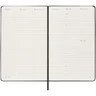 Miniatyrbilde 3 av Solid svart Moleskine 12M Kalender L med Ukesoversikt med Hardt Omslag