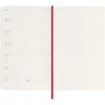 Miniatyrbilde 4 av Solid svart Moleskine 12M Kalender L med Ukesoversikt med Mykt Omslag