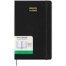 Miniatyrbilde 7 av Solid svart Moleskine 12M Kalender L med Ukesoversikt uten Datoer med Hardt Omslag