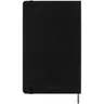 Miniatyrbilde 2 av Solid svart Moleskine 12M Kalender L med Ukesoversikt uten Datoer med Hardt Omslag