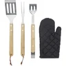 Miniatyrbilde 3 av Solid svart Seasons Gril 5 Deler Grillsett