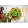 Miniatyrbilde 4 av Natur Seasons Argulls Bambus Salatbolle med Bestikk