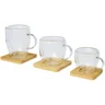 Miniatyrbilde 2 av Transparent/Natur Seasons Manti 100 ml 2-Pack Glasskopp