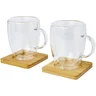 Miniatyrbilde 5 av Transparent/Natur Seasons Manti 350 ml 2-Pack Glasskopp