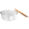 Miniatyrbilde 2 av Naturhvit/Transparent klar Seasons Vista 750 ml Salatbolle