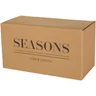 Miniatyrbilde 4 av Hale blue Seasons Male Sett med Serveringsbrett og Glasskopper