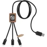 Miniatyrbilde 2 av Tre SCX.design C29 3-i-1 Bambus Ladekabel