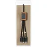 Miniatyrbilde 3 av Tre SCX.design C29 3-i-1 Bambus Ladekabel