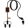 Miniatyrbilde 1 av Solid svart SCX.design C46 5-i-1 CarPlay Ladekabel