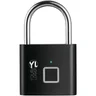 Miniatyrbilde 5 av Solid svart SCX.design T11 Smart Fingeravtrykk Hengelås