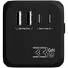 Miniatyrbilde 2 av Solid svart SCX.design T16 33W GaN og PD Universal Reiseadapter
