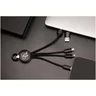 Miniatyrbilde 3 av Solid svart SCX.design C14 15 W 5-i-1 Ladekabel