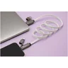 Miniatyrbilde 6 av Grå SCX.design C58 60W Magnetisk Flat Ladekabel