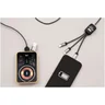 Miniatyrbilde 9 av Melert svart SCX.design C33 RPET 60W Lysende Logo Ladekabel