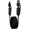 Miniatyrbilde 2 av Solid svart SCX.design C59 Silikon 100W Magnetisk  Ladekabel