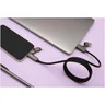 Miniatyrbilde 8 av Solid svart SCX.design C59 Silikon 100W Magnetisk  Ladekabel