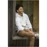 Miniatyrbilde 4 av Hvit Elevate Sayan Hettegenser med Half-Zip