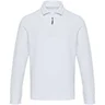 Miniatyrbilde 1 av Hvit Elevate Zeus Bomull Half-Zip Langermet  Poloskjorte