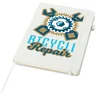 Miniatyrbilde 6 av Hvit JournalBooks Liss A5 Resirkulert Plast Notatbok med Hardt Omslag