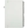 Miniatyrbilde 2 av Hvit JournalBooks Liss A5 Resirkulert Plast Notatbok med Hardt Omslag
