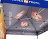 Miniatyrbilde 3 av Trykk på én side av veggene Telt Popup 4,5 x 3 meter inkl tak, bakvegg og to halvvegger
