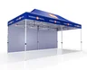 Miniatyrbilde 1 av Trykk på én side av vegg Telt Popup 6 x 3 meter inkl tak og bakvegg
