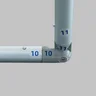 Miniatyrbilde 6 av 244 cm Møtebås til messe 244 -