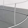 Miniatyrbilde 3 av 244x100 cm Takskilt trekantet buet
